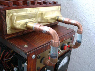 Illustration for article titled Steampunk PC Gives us a Warm Glow Inside